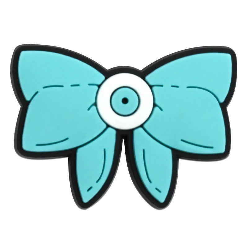 Decorazione casuale all'ingrosso della fibbia della scarpa di gomma morbida del PVC della serie della strega da 100 pezzi