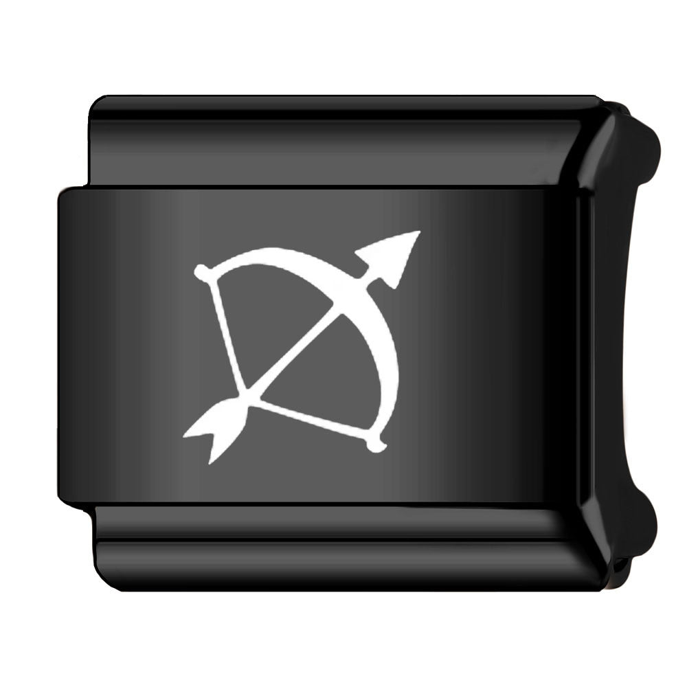 Wholesale Italian Charm Bracelet 9mm DIY Splicing Zodiac Series Stainless Steel Composable Bracelet