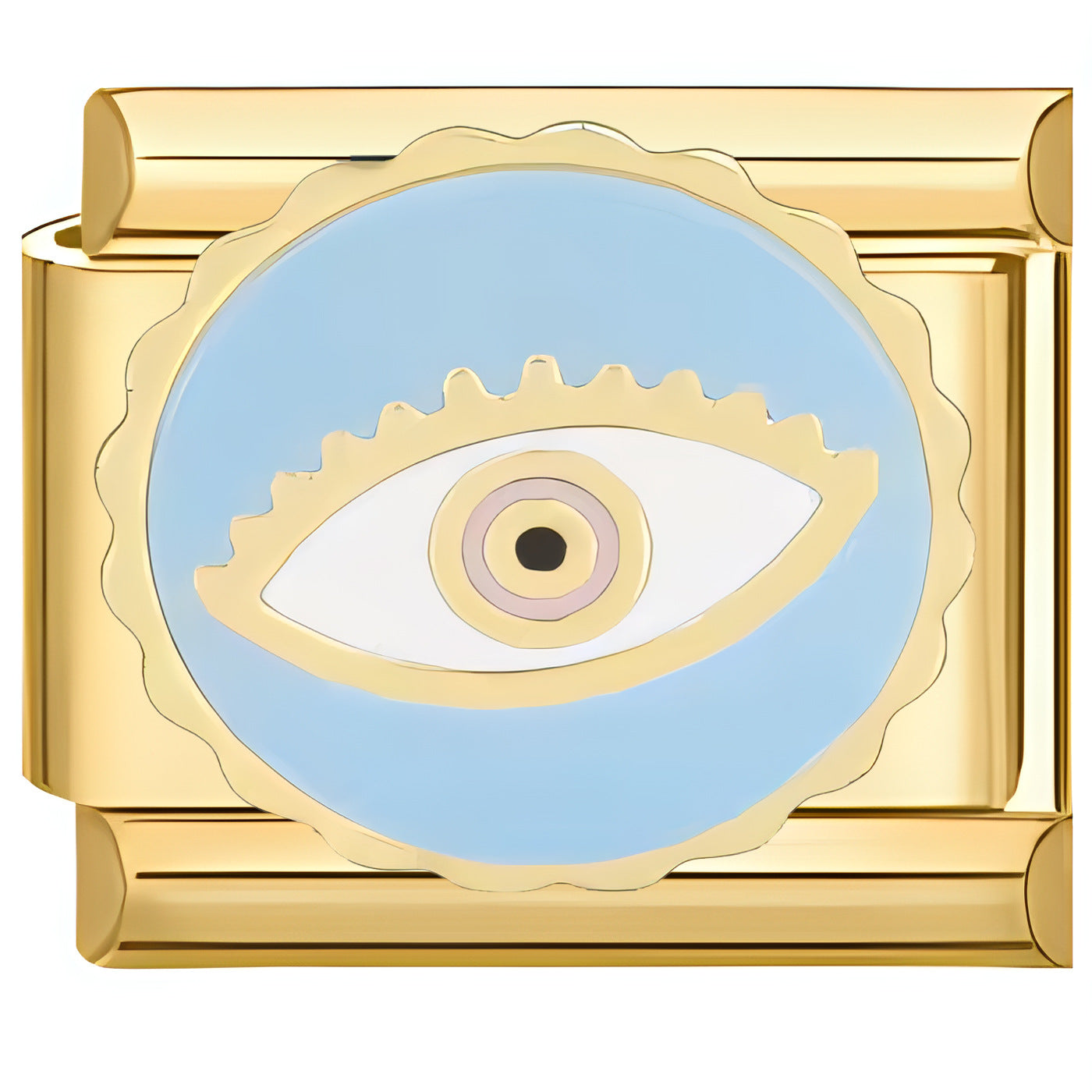 Wholesale Italian Charm Bracelet 9mm DIY Custom Pattern  Creative Stainless Steel Composable Bracelet