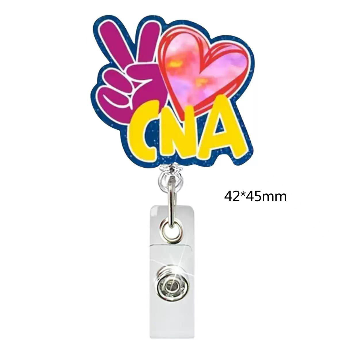 Wholesale cartoon pull-tab doctor and nurse name badges  Keychains