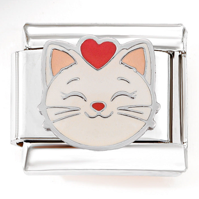 Wholesale Italian Charm Bracelet 9mm DIY Splicing Mountaineering Team Sunflower Stainless Steel Composable Bracelet