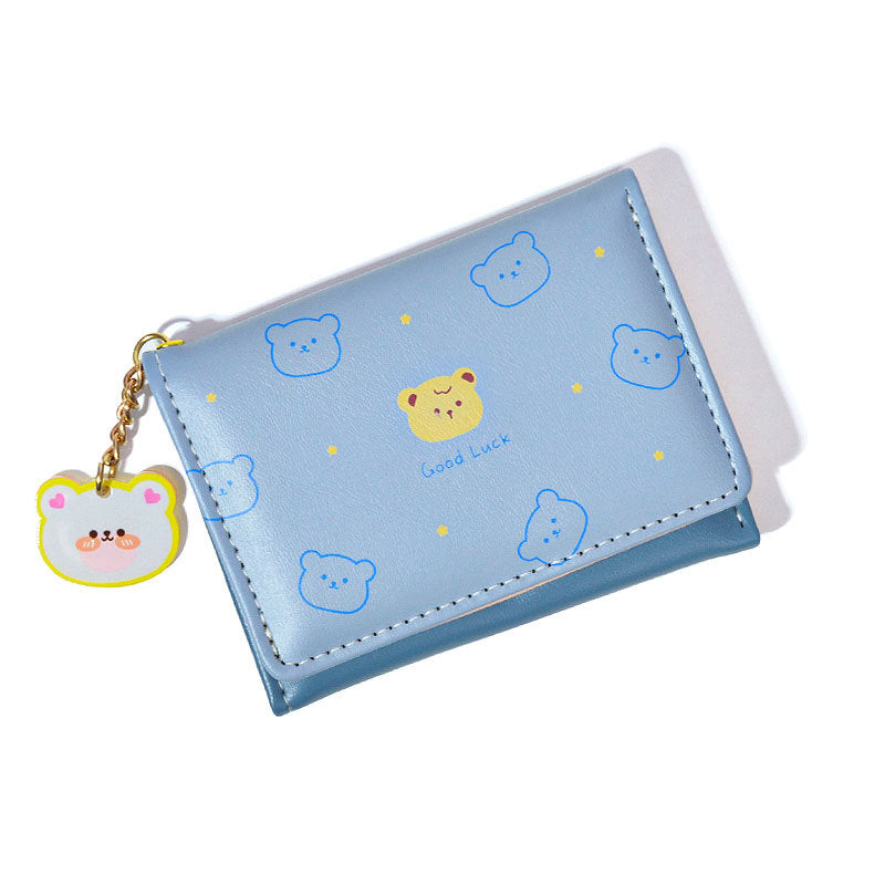 Wholesale Short Cartoon Trifold Wallet