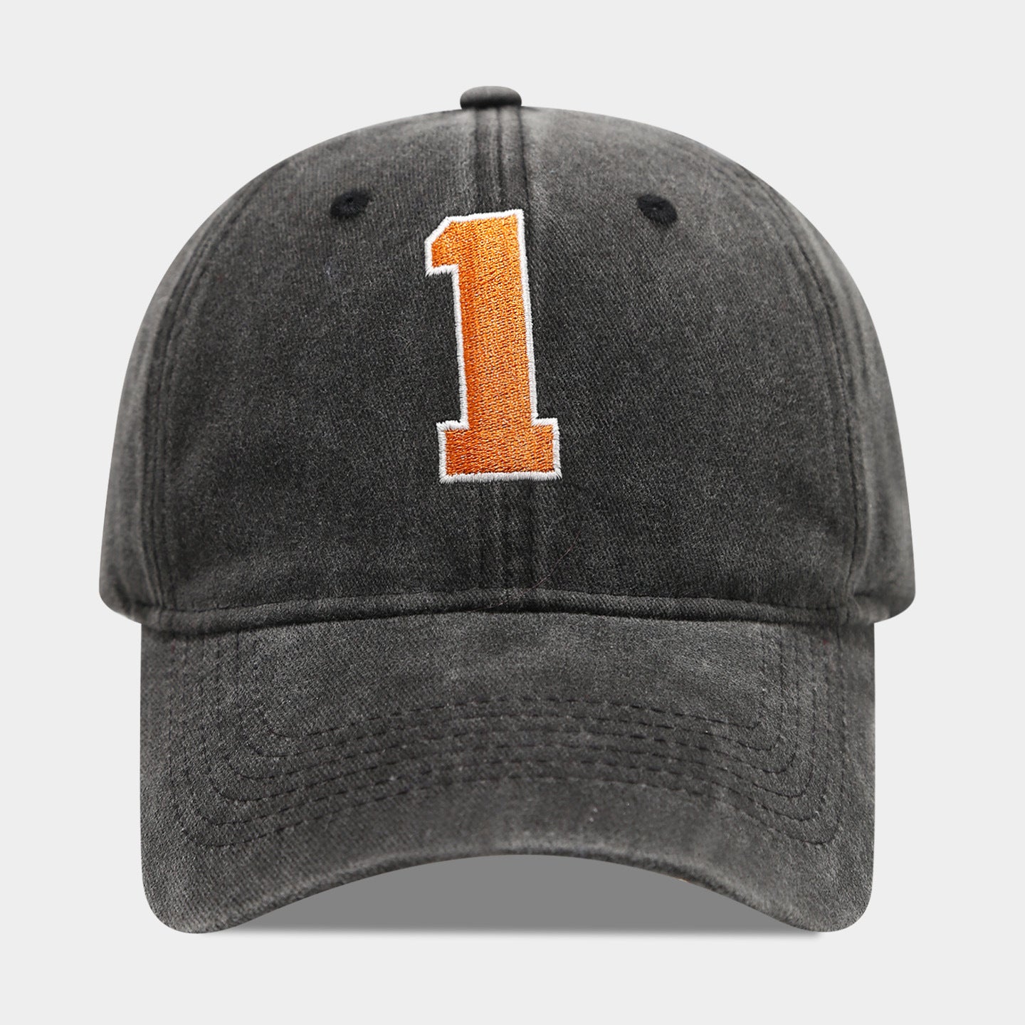 Wholesale Retro Washed  10 Number  Baseball Cap