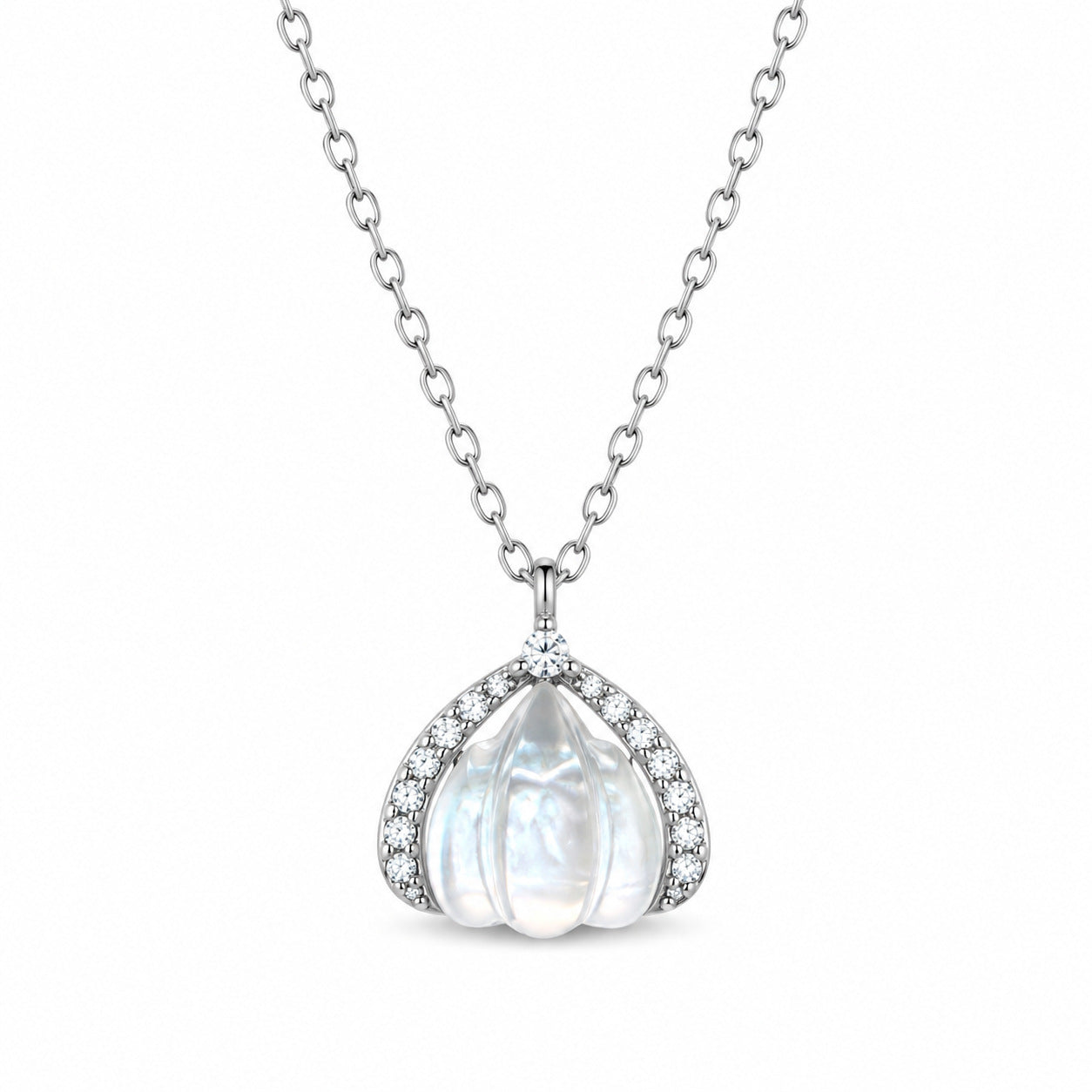 Wholesale Korean Ins Style Natural Mother-of-Pearl Collarbone Necklace Fashion Accessory Gift for Boutique Resale