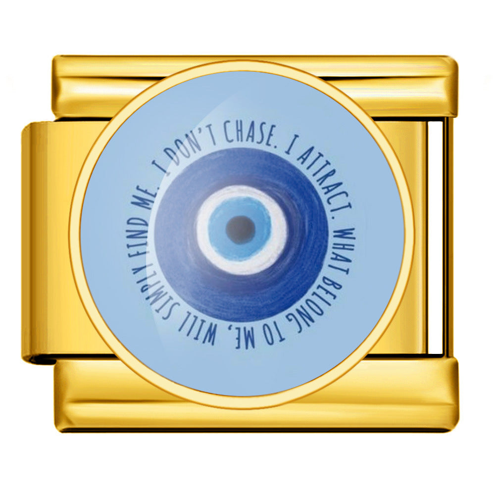 Wholesale  Italian Charm Bracelet 9mm DIY elastic personalized  Creative Stainless Steel Composable Bracelet