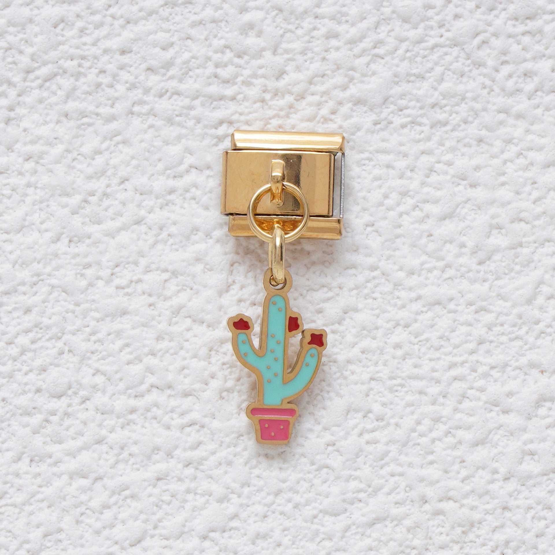 Wholesale Italian Charm Bracelet 9mm DIY Splicing Creative Cute Pattern Stainless Steel Composable Bracelet