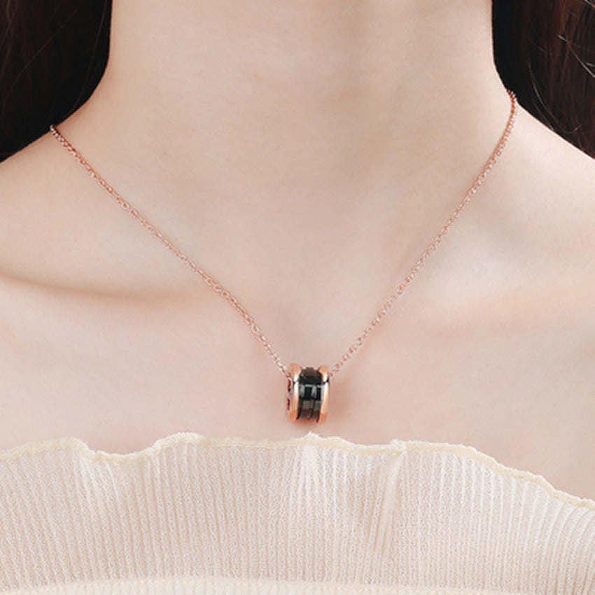 Wholesale Stainless Steel Rhinestone Necklace ACCVIP