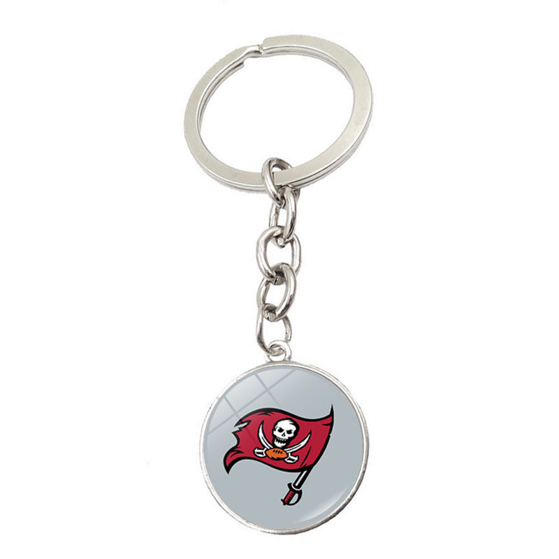 Wholesale Football Team Logo Keychain