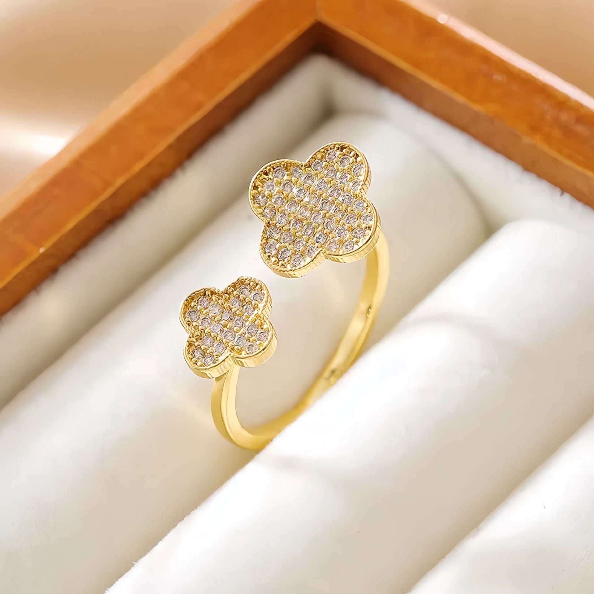 Wholesale Light Luxury Ring Lace Lace Ring