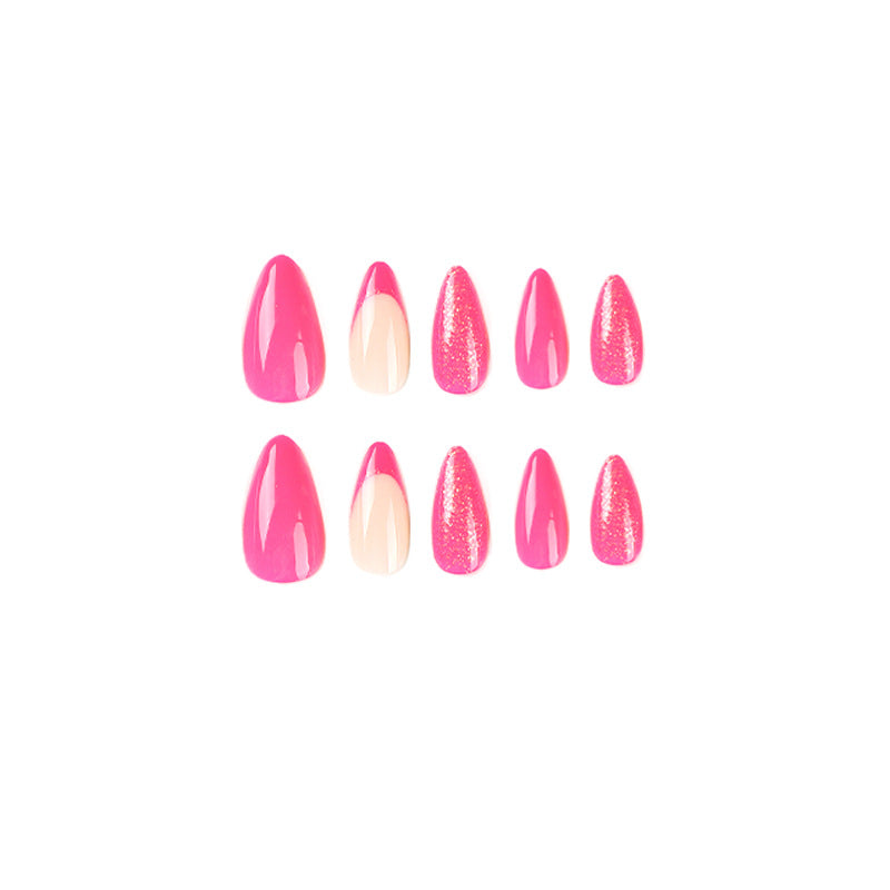 Wholesale 24 Pieces/box Glitter Cat Eye Nails Kits Nail Stickers ACC-NS-LeFan225