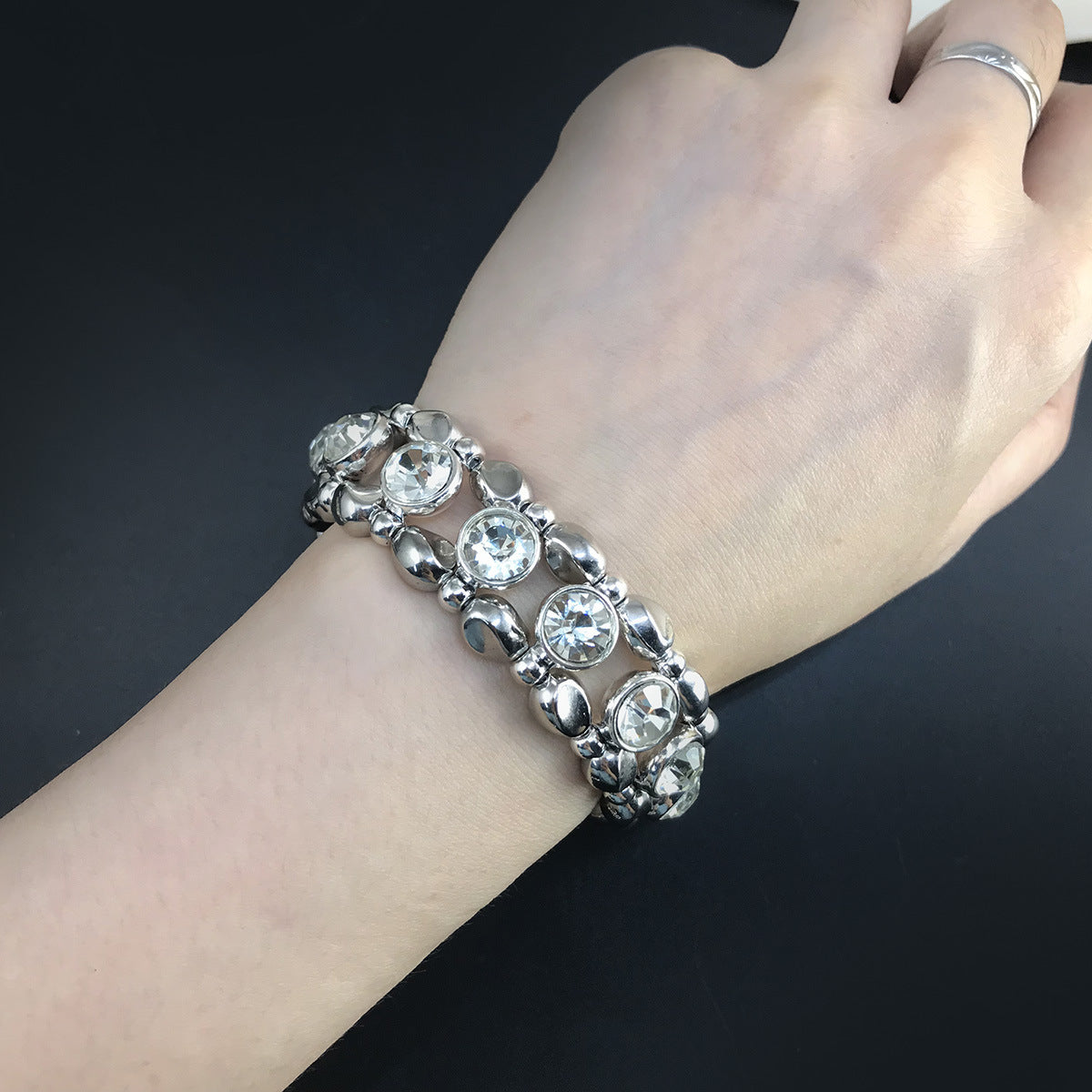 Bracciale elastico stile punk all'ingrosso