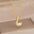 Wholesale Brass Glow Balloon Bubble Cute Chubby 26 English silver Letter Pendant Necklace