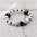 Wholesale Obsidian Cross Bracelet L Black Eight Billiards Bracelet