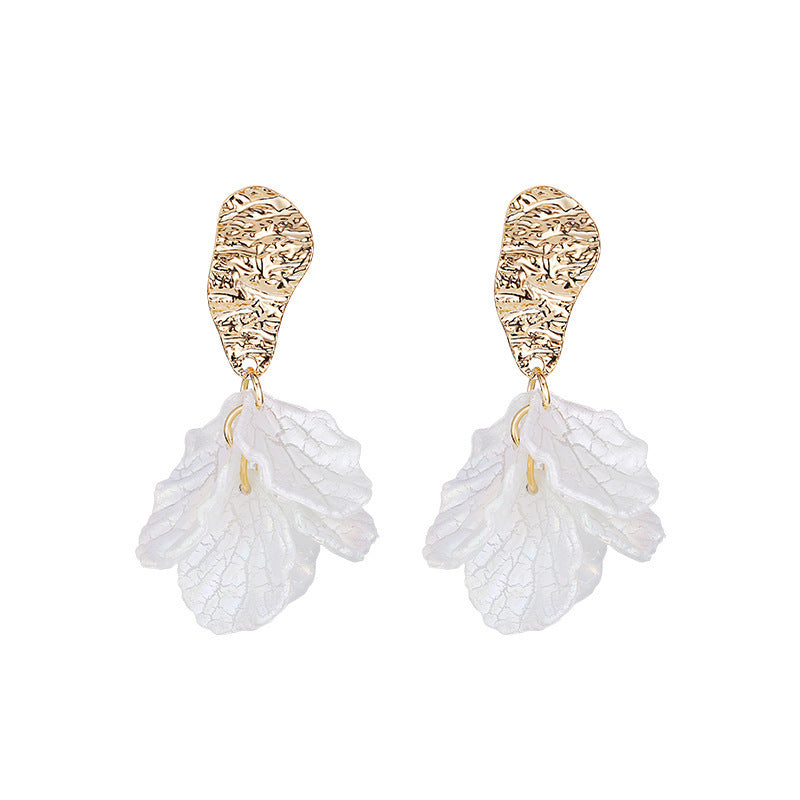 Wholesale  Colorful Acrylic Flower Earrings