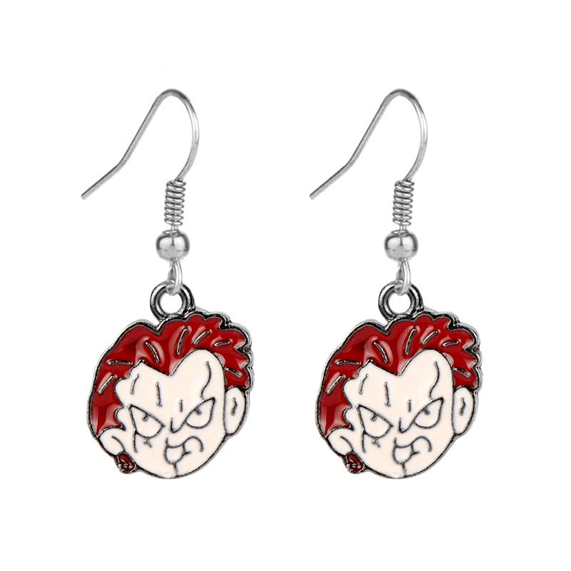 Wholesale Halloween Cartoon Horror Alloy Earrings ACCVIP-ES-HX002