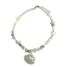 Wholesale  Natural Stone Shell Necklace