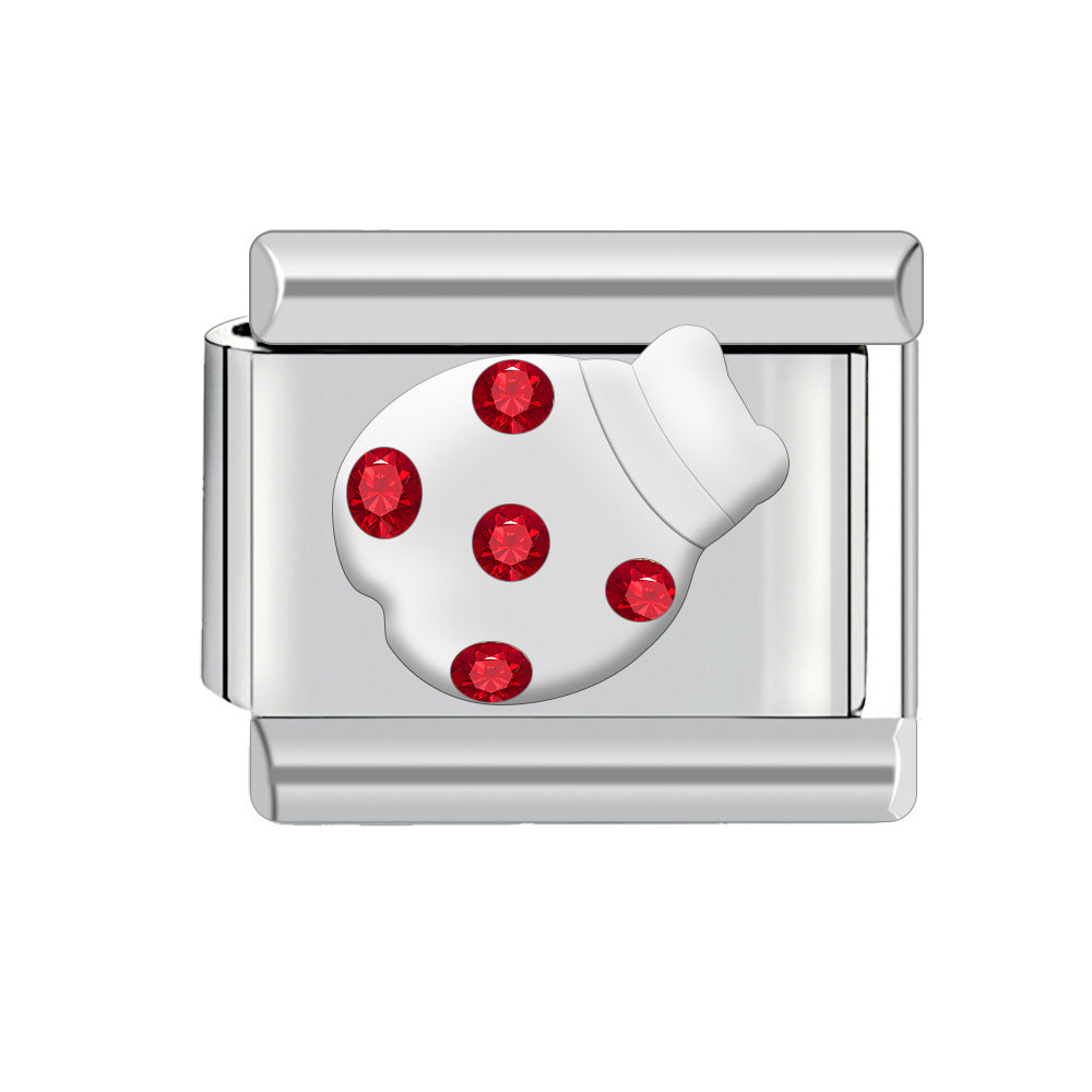 Wholesale Italian Charm Bracelet 9mm DIY  Super Cute  Creative Stainless Steel Composable Bracelet