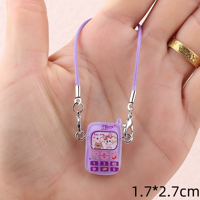 Wholesale Cute cartoon mini mobile phone doll accessories