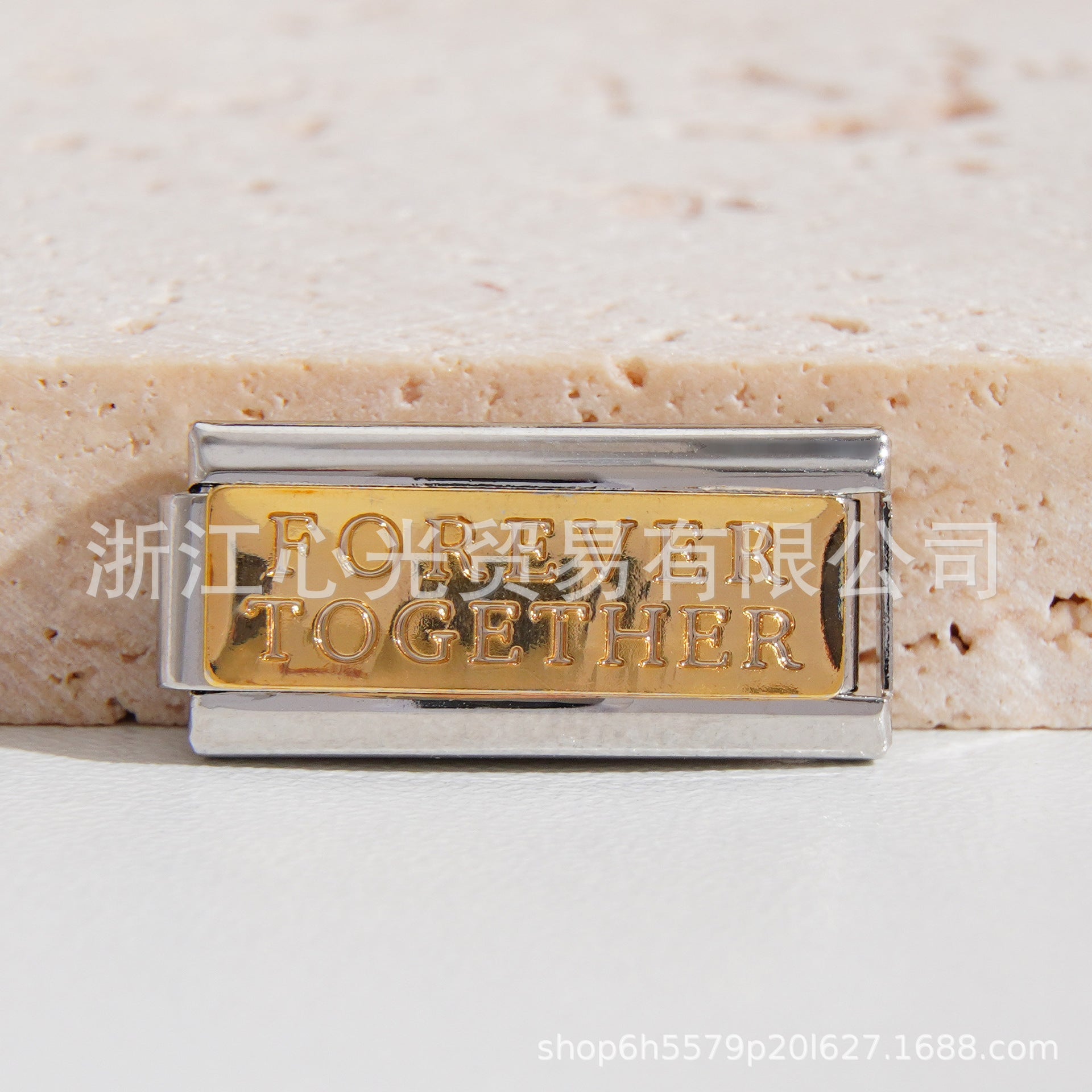 Wholesale 10pcs Italian Charm Bracelet 9mm DIY Splicing Stainless Steel Composable Bracelet