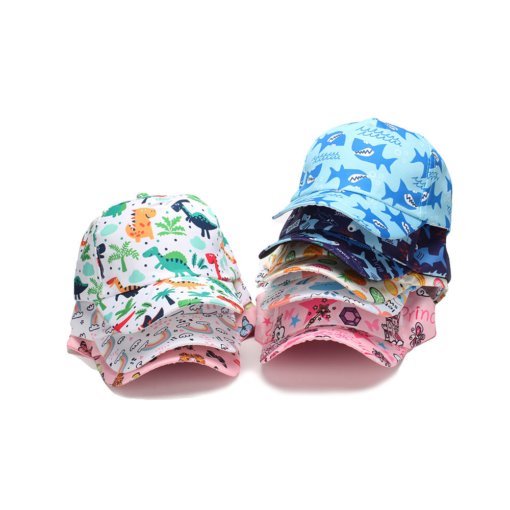 Wholesale Children's Cartoon Cute Animal Hats Peaked Baseball Caps Kids Hat ACC-KH-JingHong001