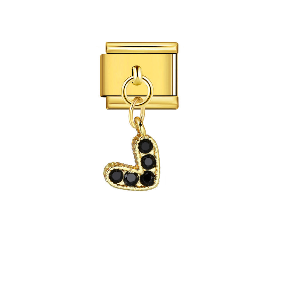 Wholesale Pendant Modular Bracelet Stainless Steel Fashion Accessoryv