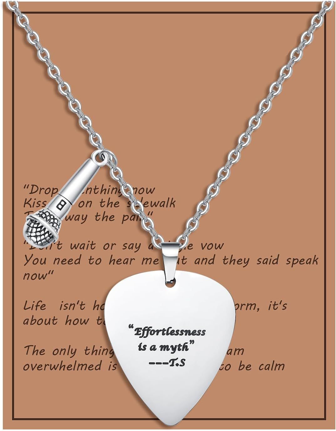 Wholesale Alloy Guitar  Necklace