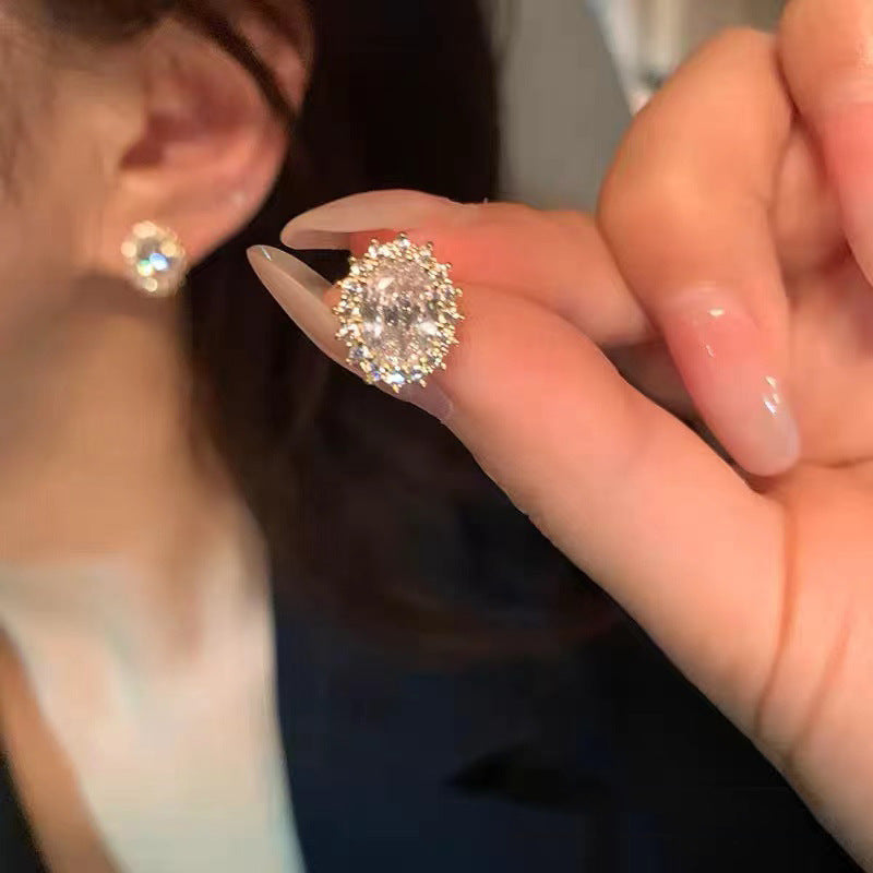Wholesale alloy diamond earrings