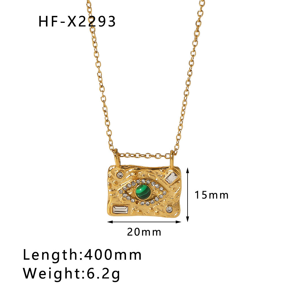 Wholesale Stainless steel  freshwater pearl necklace O-chain necklace