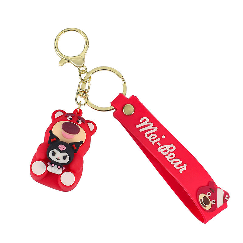Wholesale Creative Cartoon Cute Doll Keychain ACCVIP-KC-RongX001