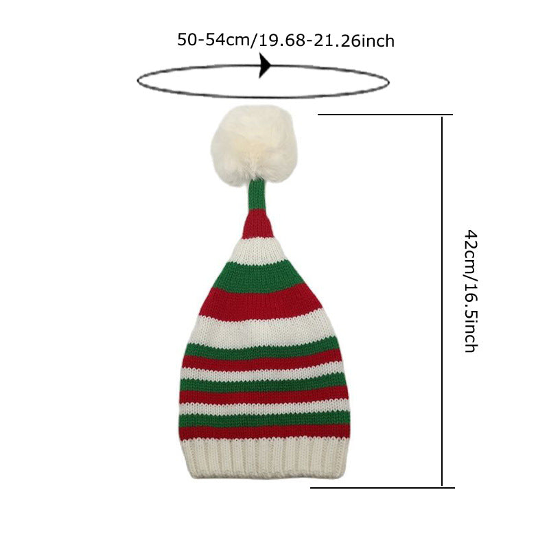 Wholesale Thick knitted wool hat Christmas hat Beanie