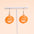 Wholesale Halloween Cartoon pumpkin earrings