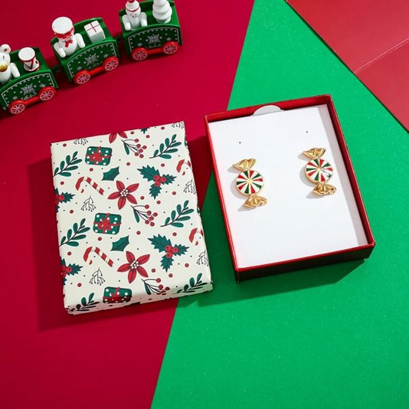 Wholesale bow earrings fashion  cute rainbow candy series earrings