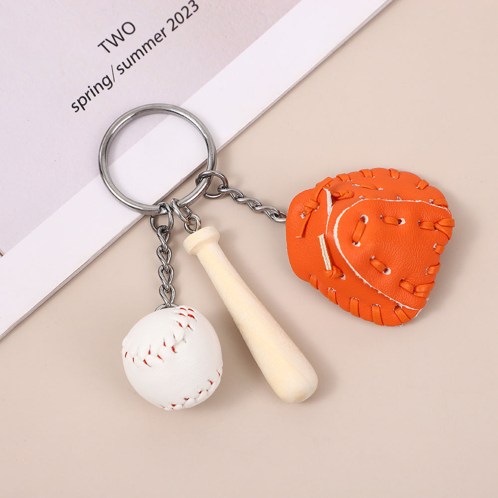 Wholesale  Creative Baseball Keychain