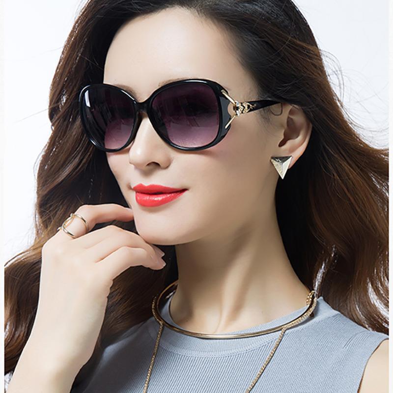 Wholesale fox head large frame hollow sunglasses