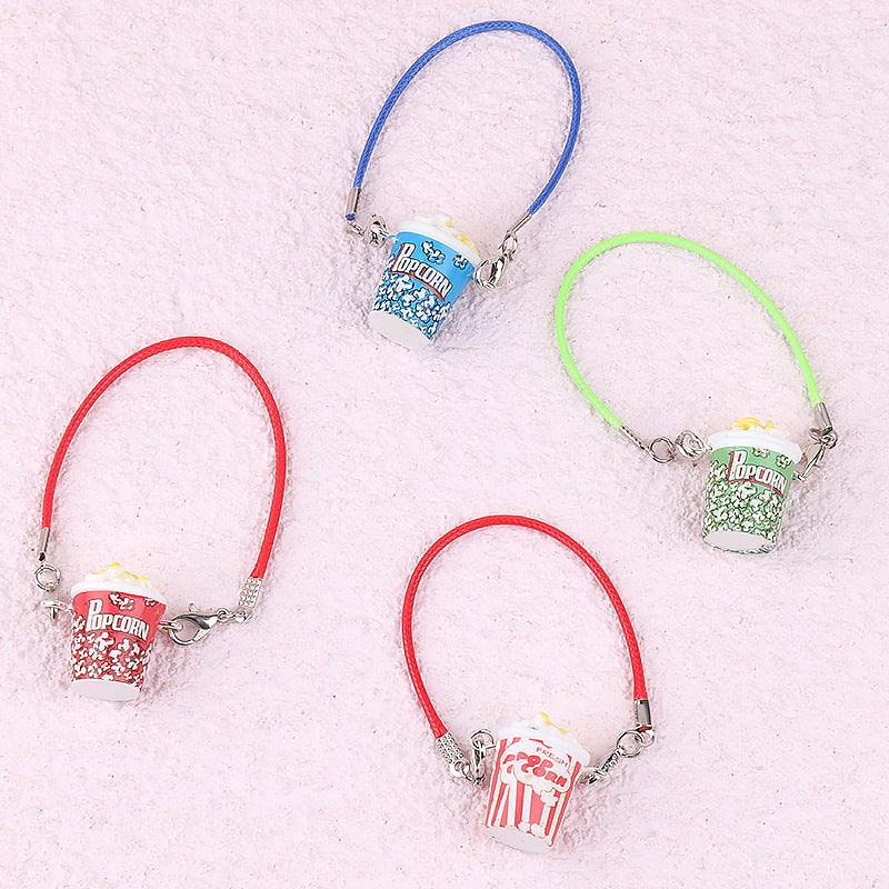 Wholesale Cute cartoon mini popcorn doll accessories