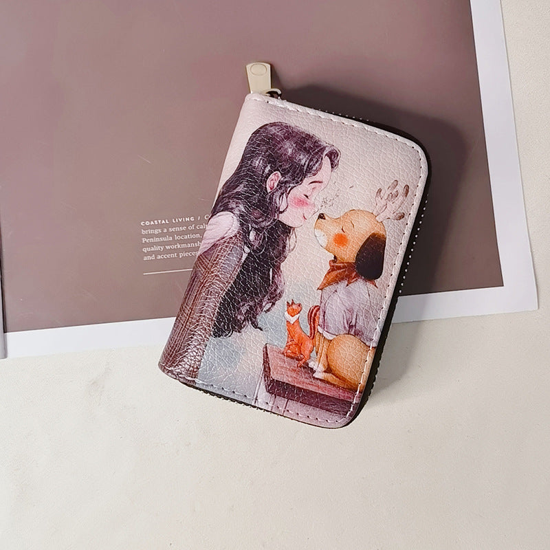 Wholesale Ethnic Retro Accordion Card Holder Mini Storage Card Wallet ACC-WT-Mengs007