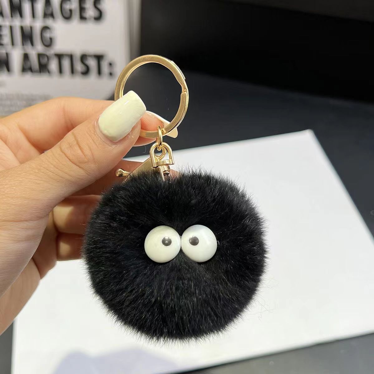 Wholesale Plush Briquettes Keychains ACC-KC-ChenChen004