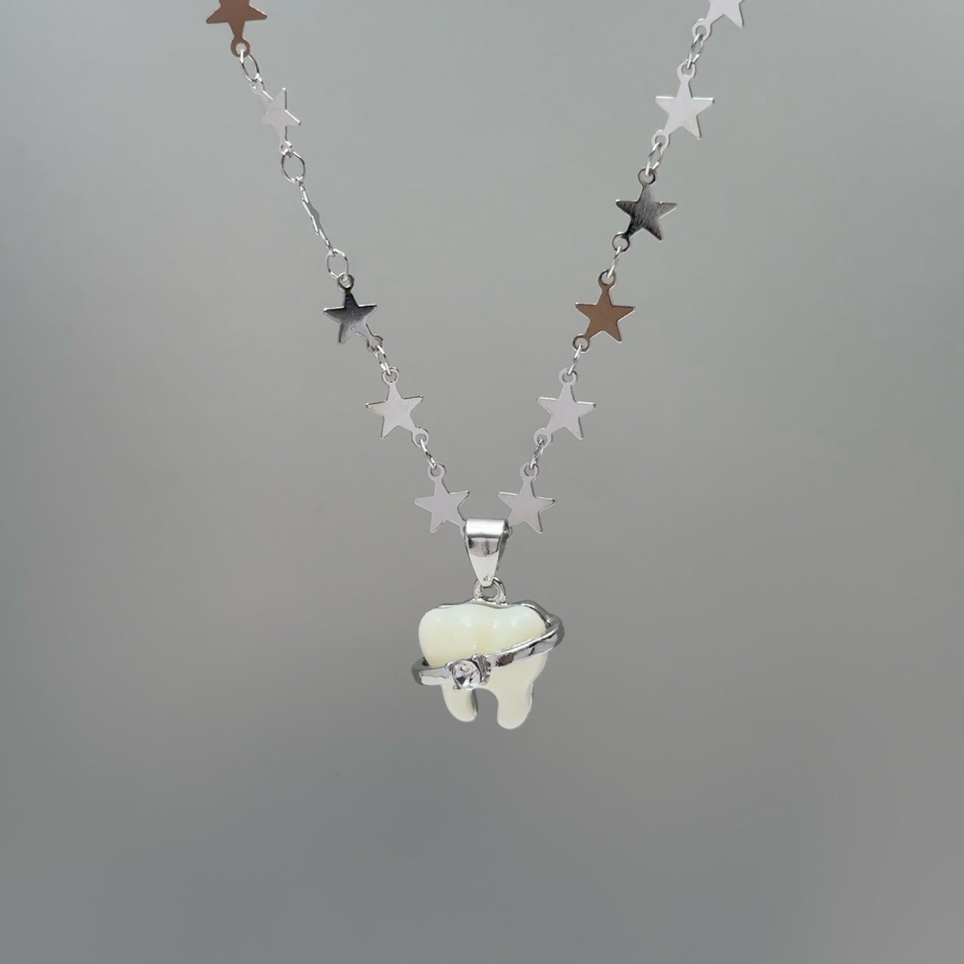 Wholesale Heart Red Apple  Necklace