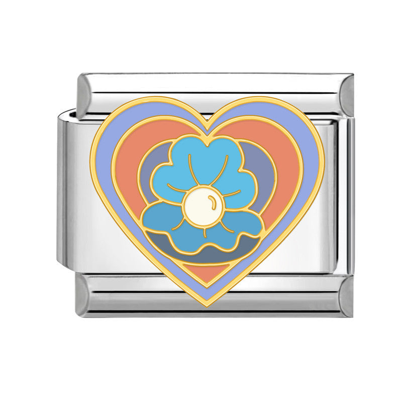 Wholesale  Italian Beaded Bracelet 9mm DIY Splicing Removable Vintage Stainless Steel Combinable Bracelet