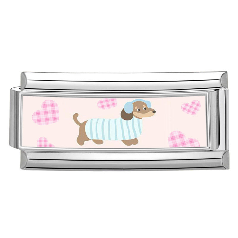 Wholesale  Italian Charm Bracelet 9mm DIY Splicing Cute Creative Stainless Steel Composable Bracelet