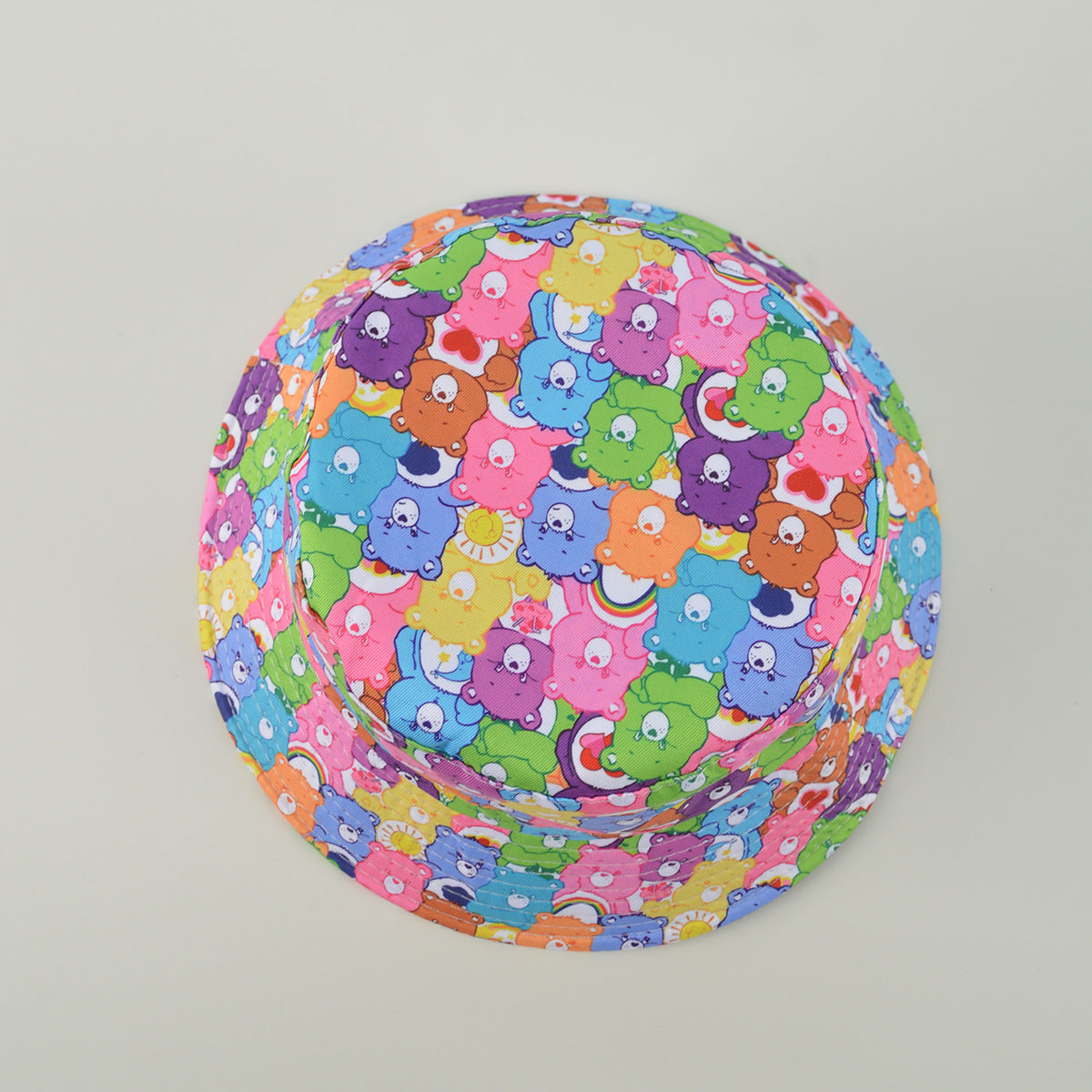 Wholesale Cute Cartoon Colorful Bear Bucket Hat ACC-HT-MeiShuo001