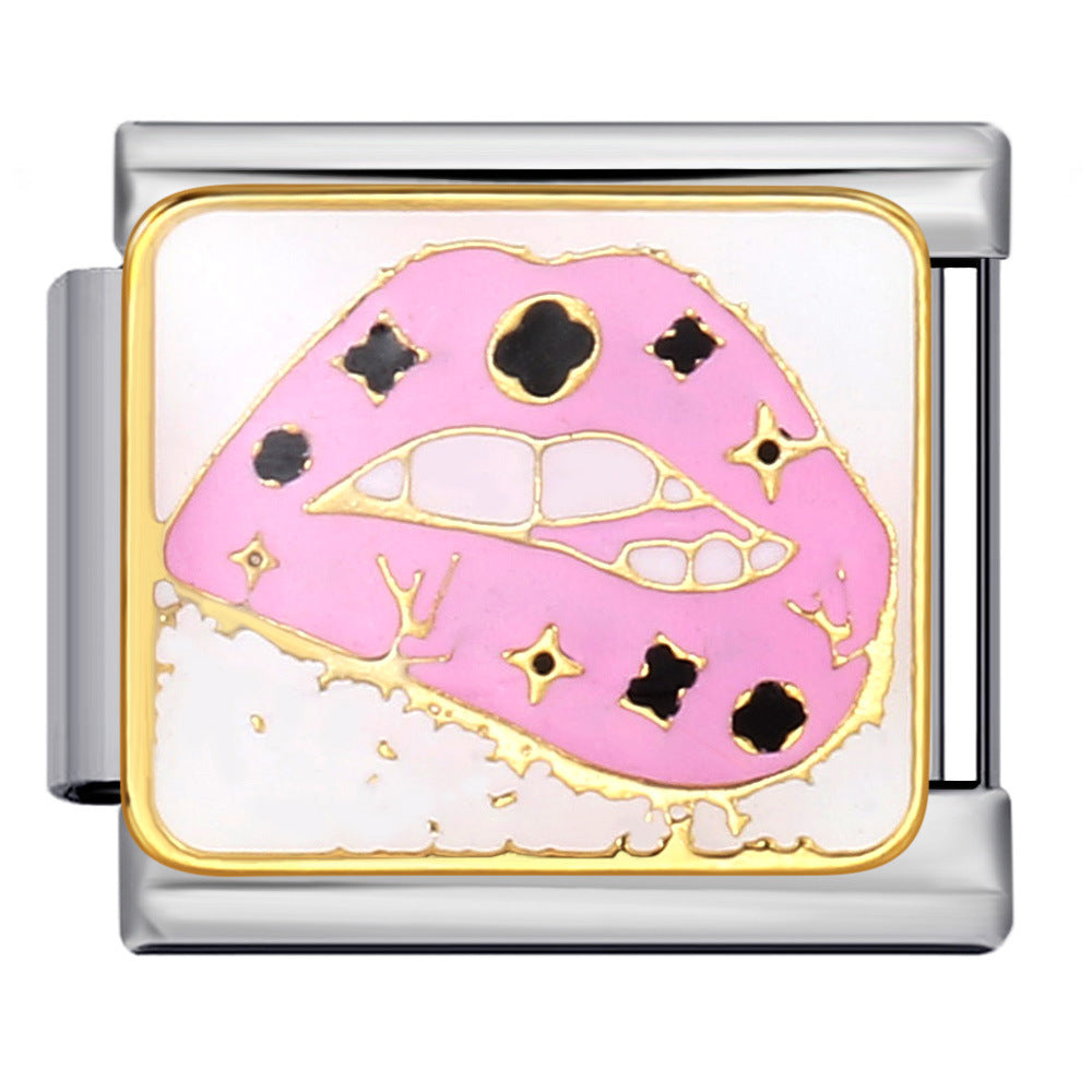 Wholesale Italian Charm Bracelet 9mm DIY Splicing Removable Gift Perfume Stainless Steel Composable Bracelet