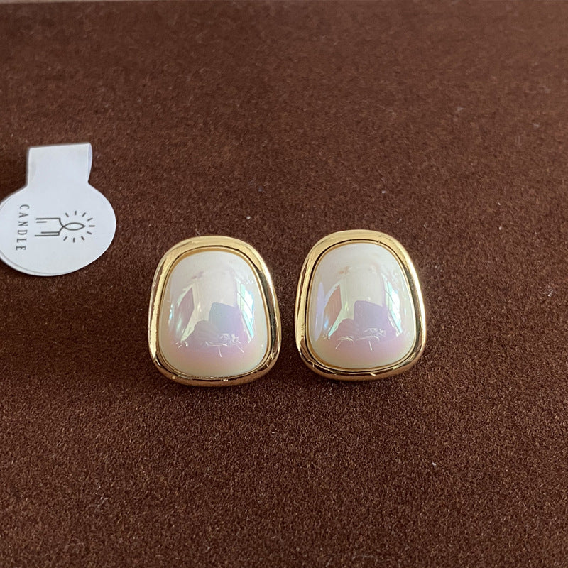 Wholesale 925 Silver Needle Earrings Pearl Earrings ACC-ES-Hanxi011