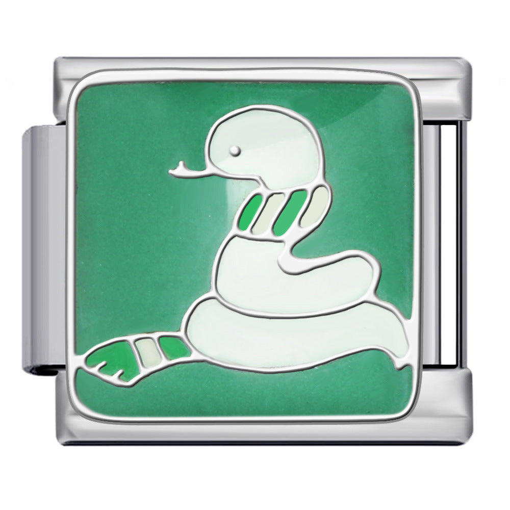 Bracelet de charme italien 5pcs 5pcs 9 mm DIY BRACET CRÉATIVE CRÉATIVE BRACILABLE COMPOSABLE