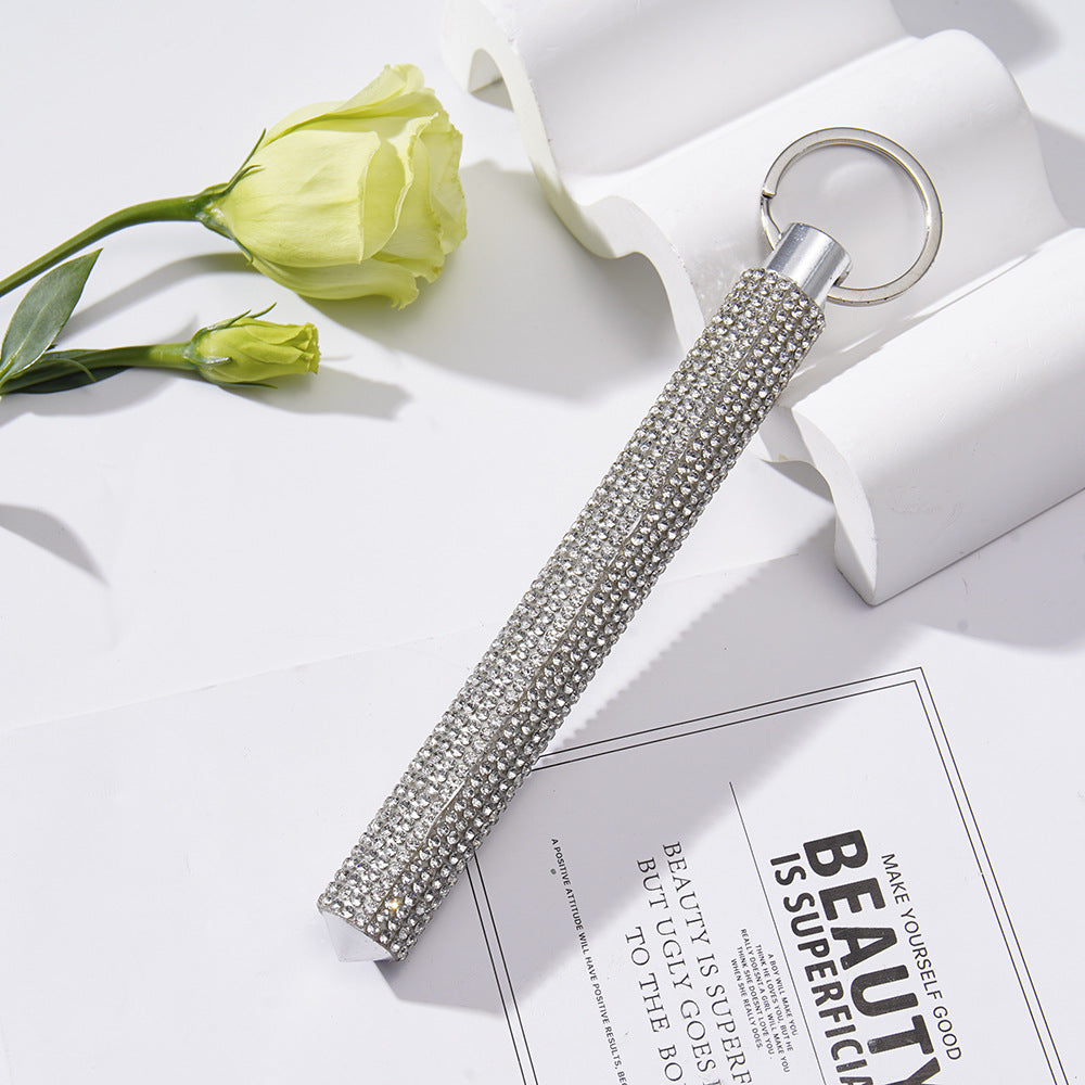 Wholesale Outdoor Metal Diamond Portable Car Key Pendant ACC-KC-XingChu004