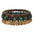 Wholesale  Coconut Shell Wood Multi-layer Stacked Wear Bracelet suit