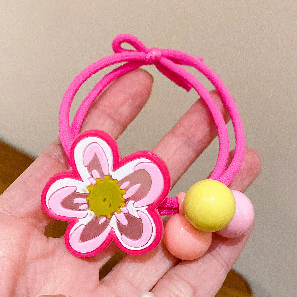 Wholesale 10pcs Cartoon Cute Clay Hair Ties Kids Hair Scrunchies ACC-HS-Huidi012