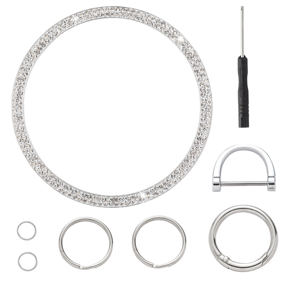 Wholesale Metal Diamond Bracelet Keychain ACC-KC-ZW007