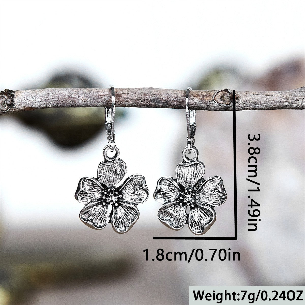 Wholesale  Bohemian Retro Flower Women's Earrings