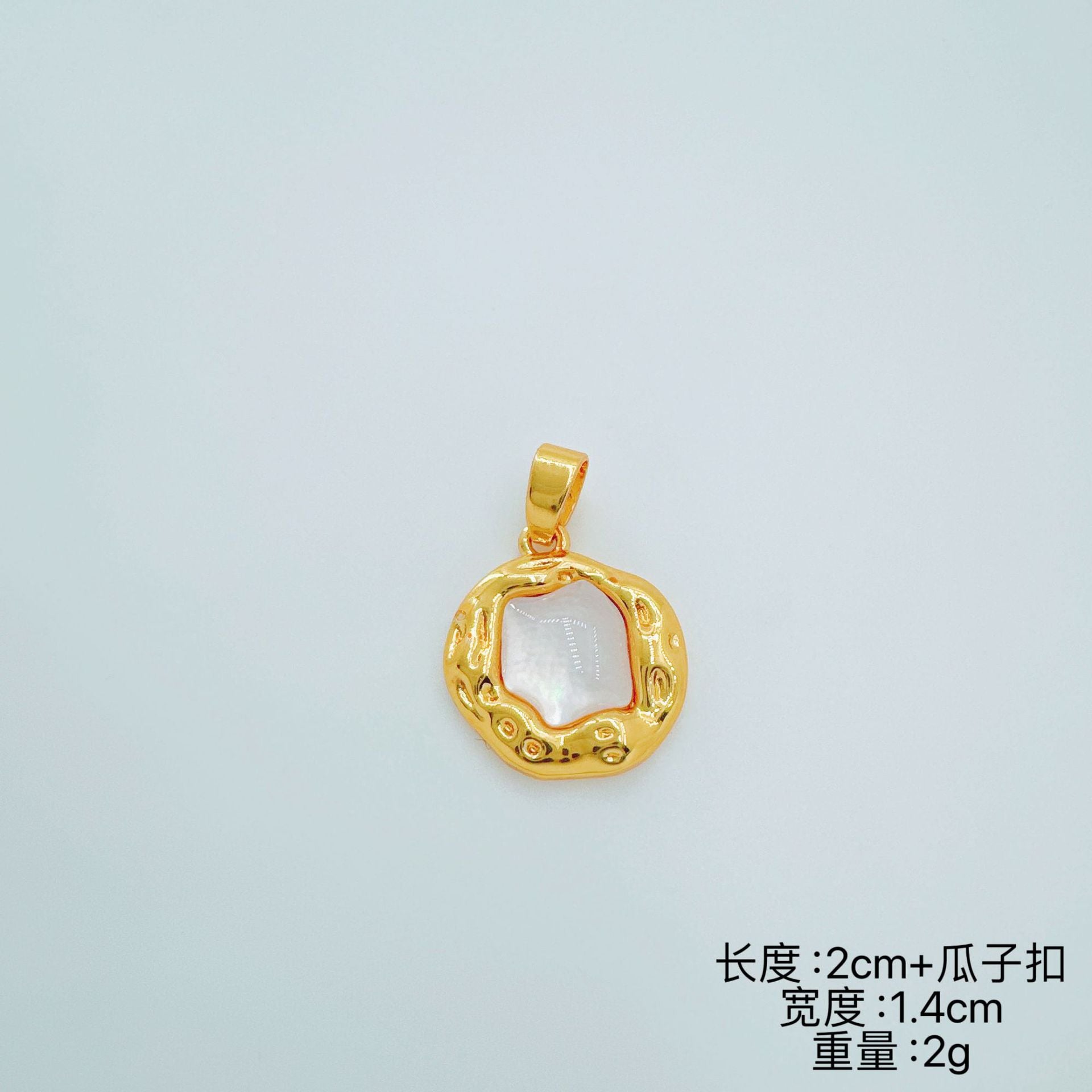 Wholesale Japanese Korean Style Irregular Pendant Necklace Layering Jewelry Accessory for Women Gift